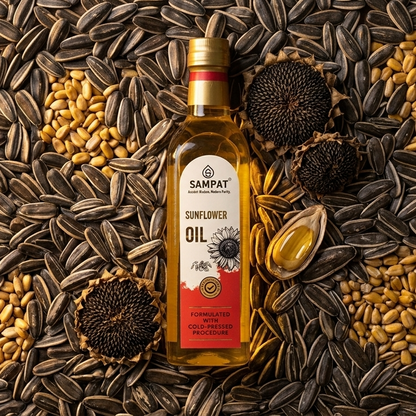 Sunflower Cold Pressed Oil